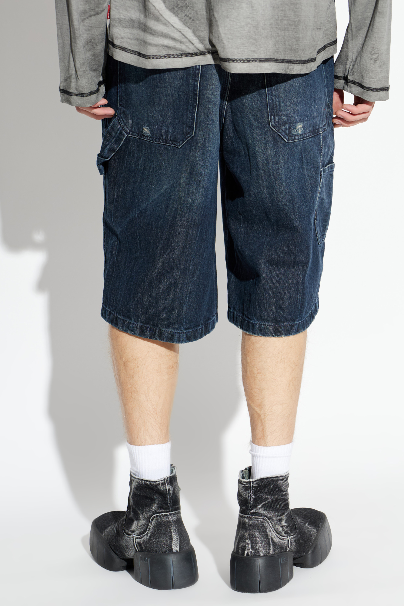 Diesel 'D-LIVERY-W-SHORT' denim shorts | Men's | Vitkac